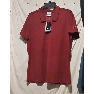 NWT XL Nike Golf Shirt Polo Stay Cool Dri-Fit Artesa & Swoosh Logos Women Shirt